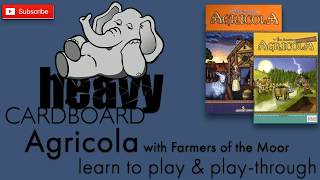 Agricola 4p Play-through, Teaching, & Roundtable discussion by Heavy Cardboard