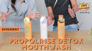 JML Lelong - Mouthwash that remove unseen gunk - Propolinse Mouthwash