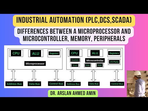 Differences Between a Microprocessor and Microcontroller, Memory, Peripherals, Industrial Automation