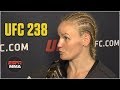 Valentina Shevchenko reacts to KO of Jessica Eye | UFC 238 | ESPN MMA