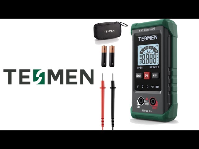 Test Multimètre TESMEN TM510 