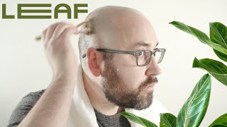 BALD Leaf Shave Razor Co-Founder On His BEST HEAD SHAVE ROUTINE! And Razor Design Story