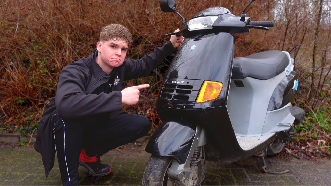 Deze Scooter Opknappen En Opvoeren