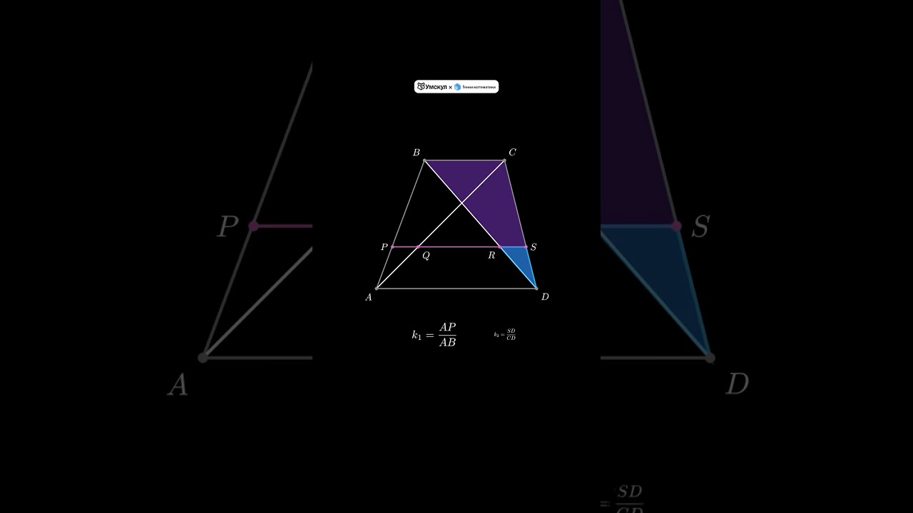Необычный факт про трапецию 