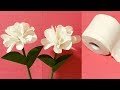 Tissue Paper Flower - Easy Paper Flowers - Handmade Craft - Room Decoration Ideas - DIY