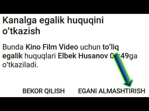 Video: Kanalni Qanday Bloklash Kerak