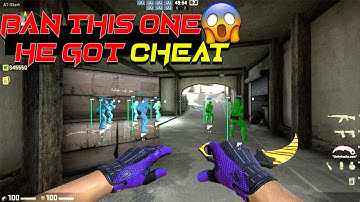 CSGO: 😱 Hacker have an AIMBOT - And - WALL HACK