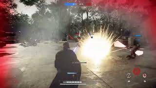 Toxic player LT spams me, then gets destroyed twice (23,000 BP as Han) Battlefront 2 Toxic HvV