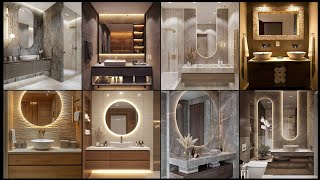 50  BATHROOM MIRROR DESIGN IDEAS 2025 - MODERN BATHROOM DECOR USING MIRRORS - WALL MIRRORS DESIGNS