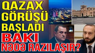 Qazax görüşü başladı:Bakıyla İrəvan nədə razılaşır? - Gündəm Masada - Media Turk TV