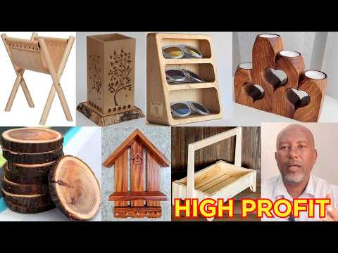 Make Thousands from Home as a Eoodworker by Creating these Wood Craft Project Ideas with Big Profits