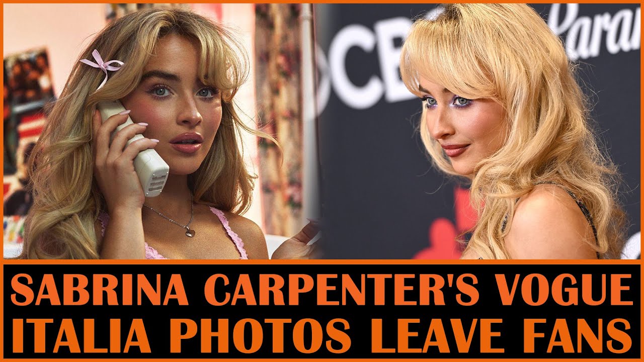 Sabrina Carpenter's Vogue Italia Photos Leave Fans Breathless YouTube