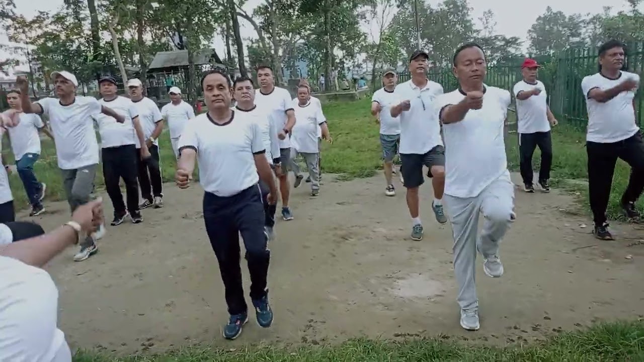 हामी मिलिजुली याेग साधना टिम निरन्तर रूपमा याेग अभ्यास गर्दै 2082-04-03 🙏🇳🇵🇳🇵