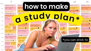 You’re NOT stupid, Your Schedules Are. | The AntiStudy Plan Method