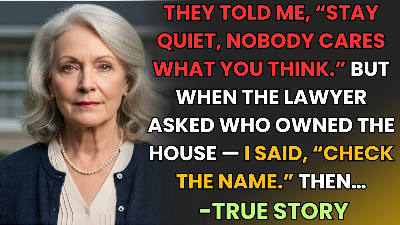 HER TRUE STORY FROM FLORIDA 👵💔 They Tried To Take Her House — Until The Deed Exposed The Truth and..