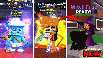 Spooky Season - New Witch Fuse - New OG Brainrot & More - Steal a Brainrot