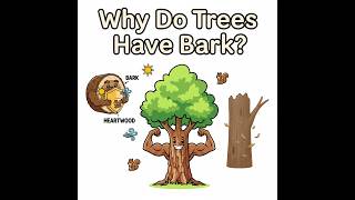 Why Do Trees Have Bark 🌳 Easy Science for Kids | Learn About Trees | minidoo