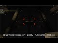 Bluewood Research Facility | All events | Roblox