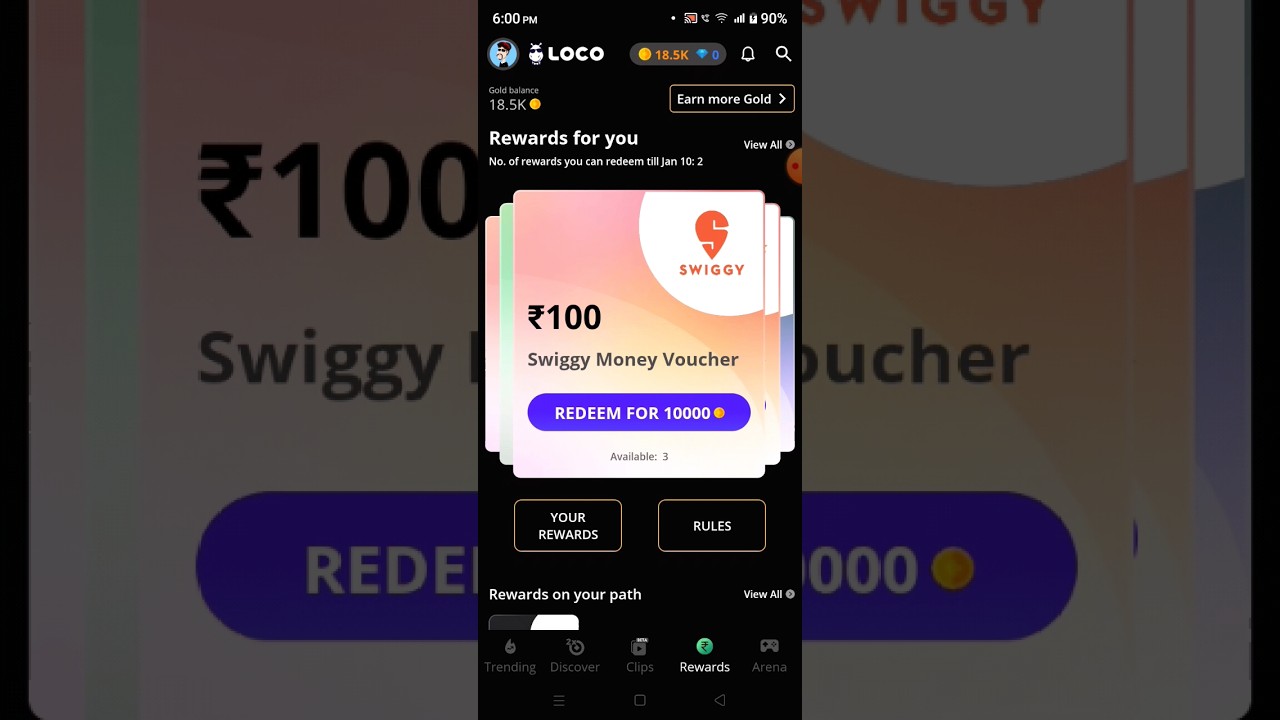 LOCO VOUCHER NOT REEDEM😔😞2023|| 