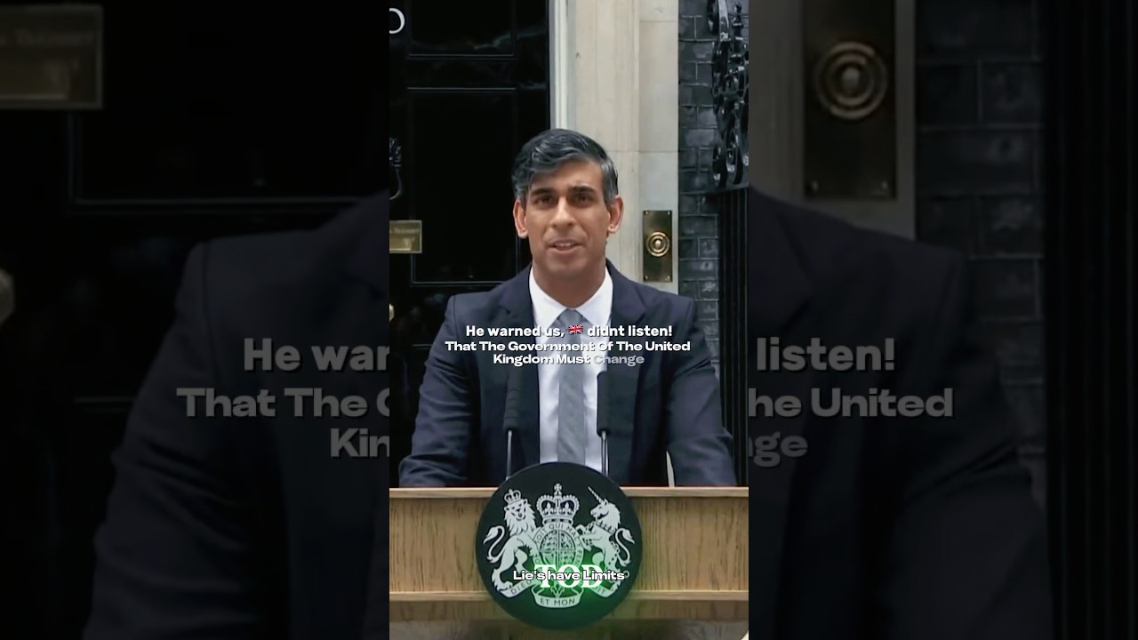 He told us, we owe him and apology!  