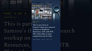Brightstar Resources Part 3, ASX Gold Peer Comparison