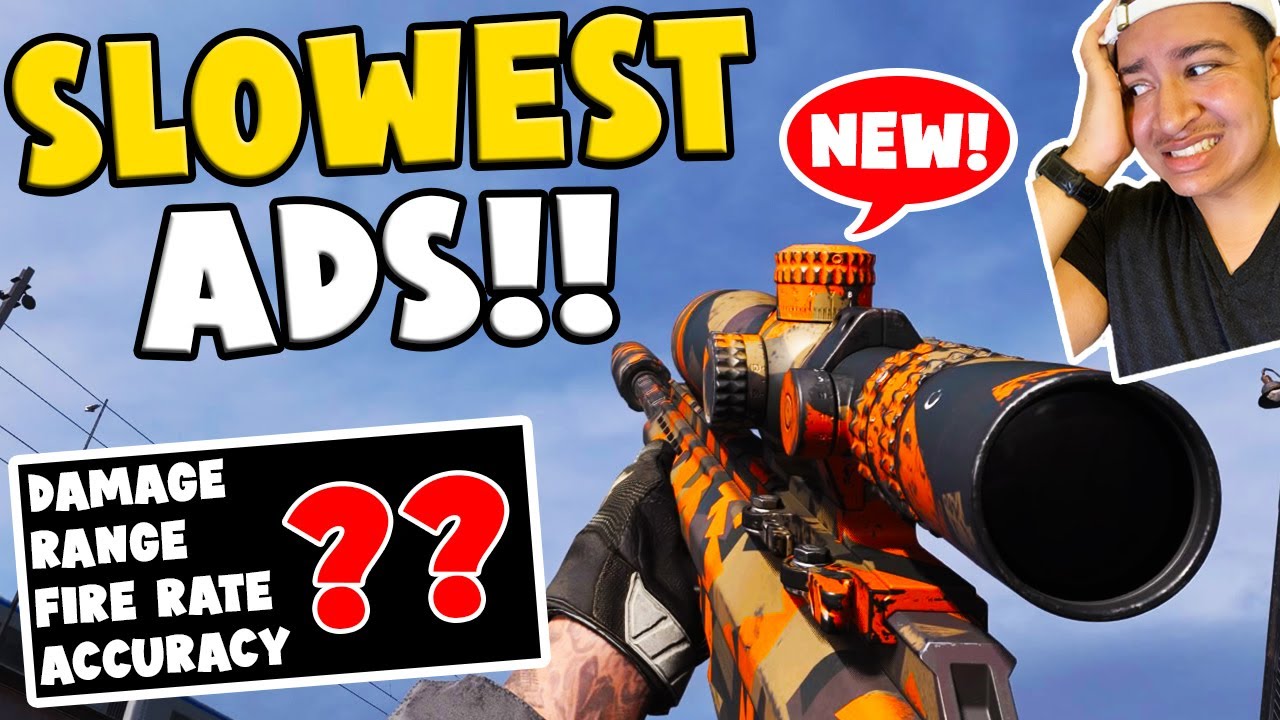 I Made The SLOWEST Sniper Rifle In Modern Warfare - Slowest ADS RYTEC AMR Class Setup