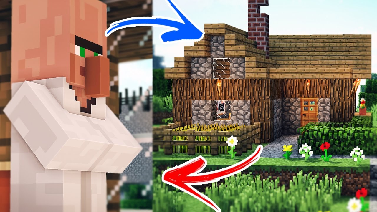 Melhores ideias para casas de aldeões no Minecraft - Jugo Mobile