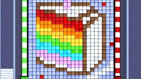 Pixel Flow Level 357. Walkthrough Gameplay 