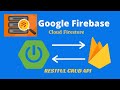 Connect Spring Boot REST API with Firebase Cloud Firestore Google Firebase RESTFUL CURD API