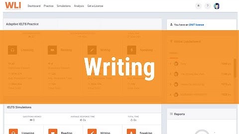 Writing Practice Question I Adaptive Learning Platform (ALP) l Worldwide Language Institute