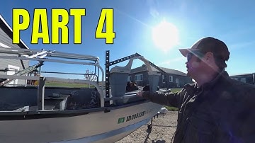 Building a Hardside Boat Blind PART 4 of 6: Finishing the frame