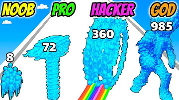 Color Choice Run - NOOB vs PRO vs HACKER vs GOD