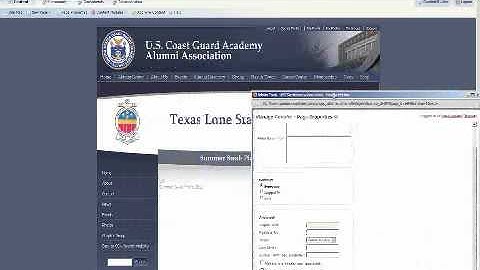 Chapter Webmaster Training Part 1