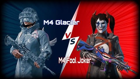 M4 Glacier vs M4 Fool Joker | TDM Challenge 1v1