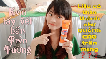 [ 2 ]Review kem tẩy vết bẩn trên tường liệu sự thật có như quảng cáo trên mạng ❓❓❓