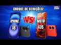 CHOQUE DE GERAÇÕES ! IPHONE 16 5G VS   MOTO G35 5G  #smartphone #iphone  #motorola  #celular #dicas