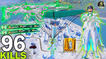 96 KILLS!😱NEW BEST X-SUIT GAMEPLAY 🔥Silvanus GAMEPLAY - Pubg Mobile