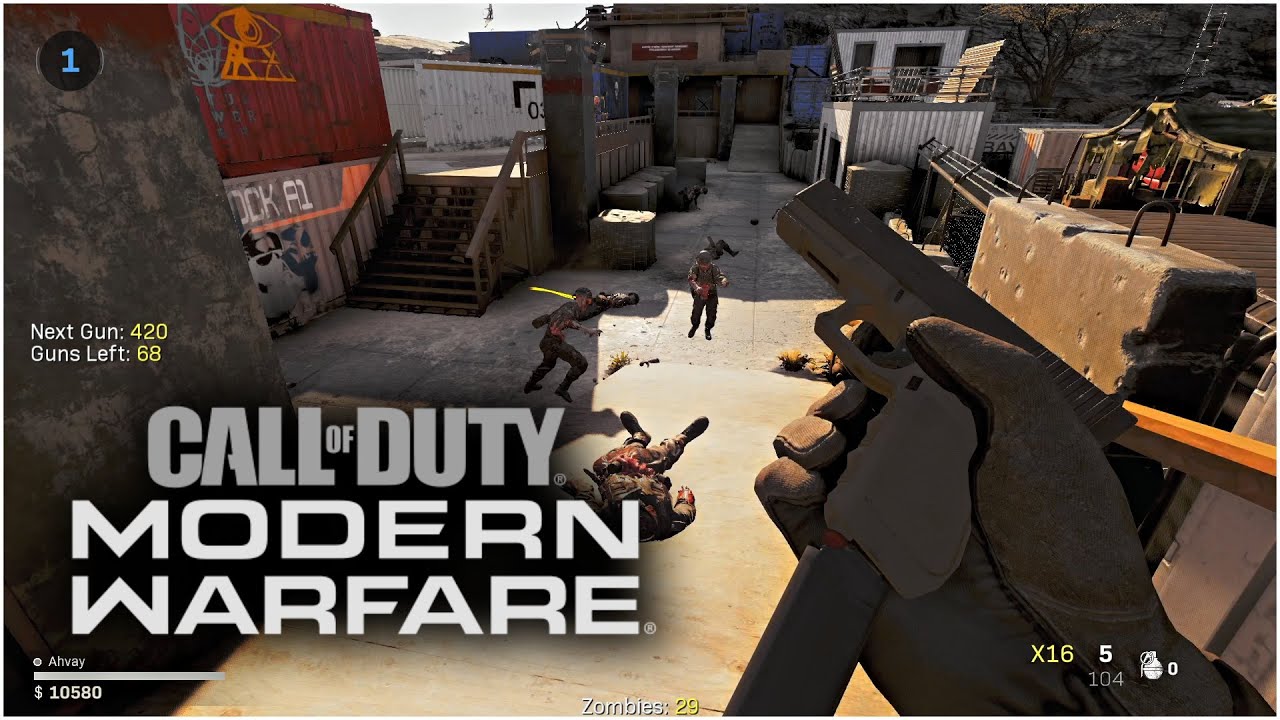 [GUN GAME] Modern Warefare 2019 Weapon Mod | 1080p HD No Commentary