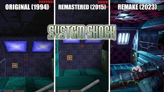 System Shock - Original (1994) vs Remastered (2015) Remake (2023) (Graphics Comparison)