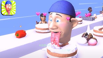 Lick runner 🧁🌶👅 all levels walkthrough gameplay android iOS new update #28 LCK74RN