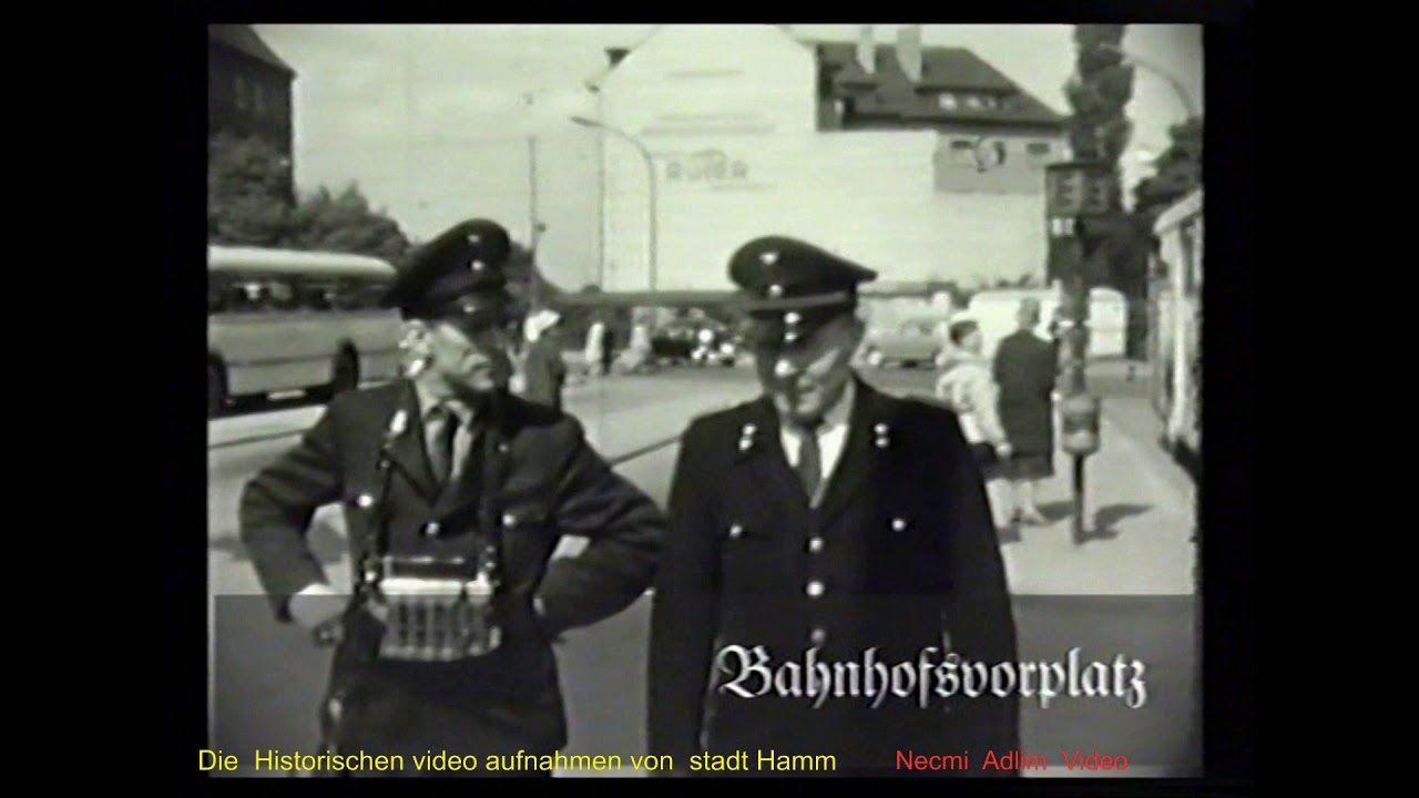 Historischen   Video    Aufnahmen  Von   Stadt  Hamm