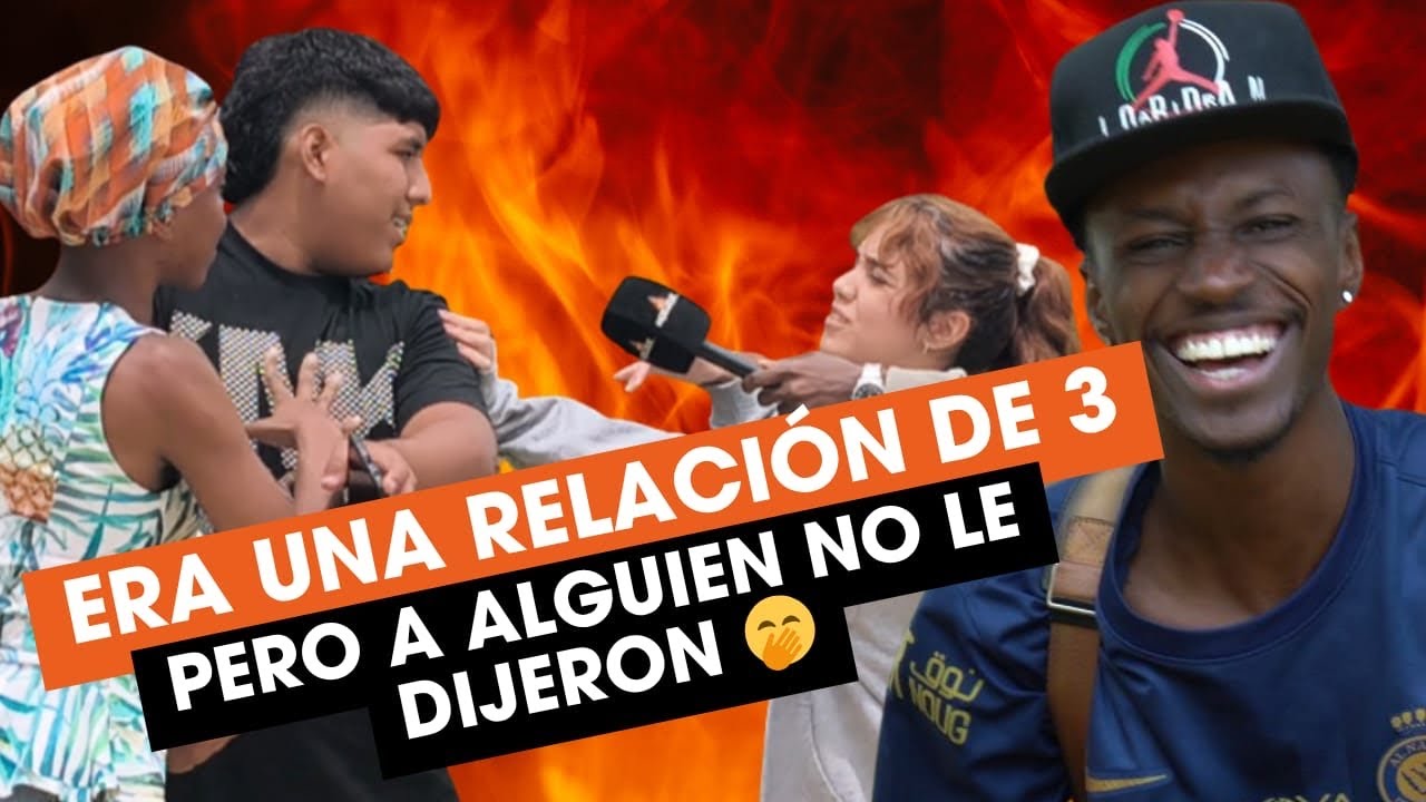 Era una relación de 3, pero a alguien no le dijeron 