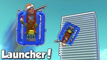 Launched over Eclipse Tower! - Scrap Mechanic Workshop & Submissions w/ Camodo Gaming