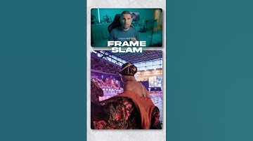 The FRAME SLAM effect in Davinci Resolve #creativecontentcreator #videographer