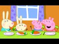 Dîner chez Rebbeca Rabbit | Peppa Pig Français Episodes Complets