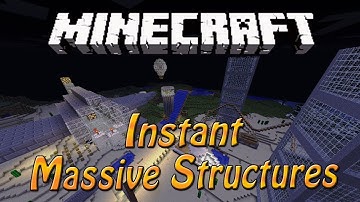Minecraft: Instant Massive Structures Mod! (1.3.2)