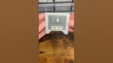 Day 576 of building a silver play button out of LEGO until I get a real one #lego #playbutton #short