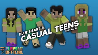 Blue Heart's Casual Teens Skin Pack (Download Link in Description) screenshot 2