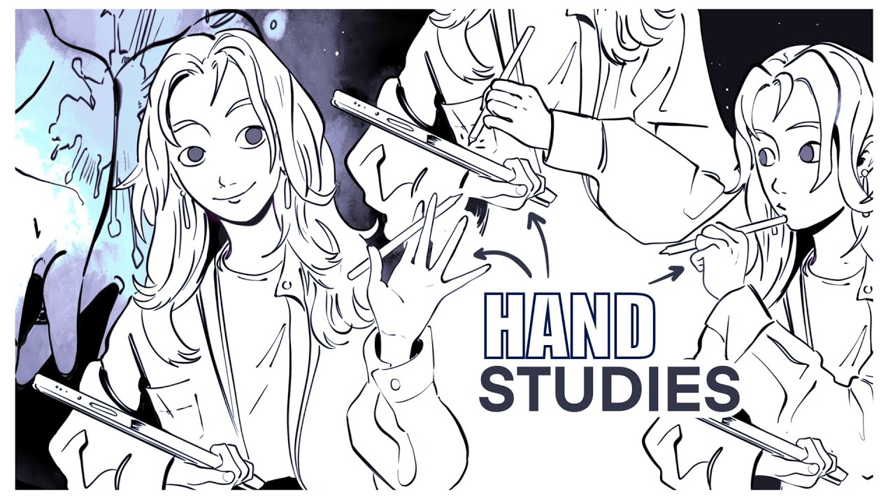 I FINALLY learnt how to draw hands - YouTube