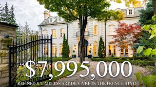 7995000 - Refined Timeless Art De Vivre In The French Style